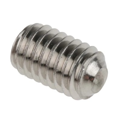 RS PRO Stainless Steel M5 x 8 mm Plain Cup Grub Screw DIN 916 187-0743