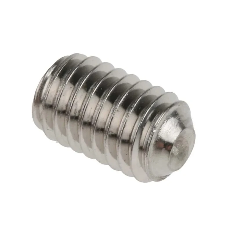 RS PRO Stainless Steel M5 x 8 mm Plain Cup Grub Screw DIN 916 187-0743