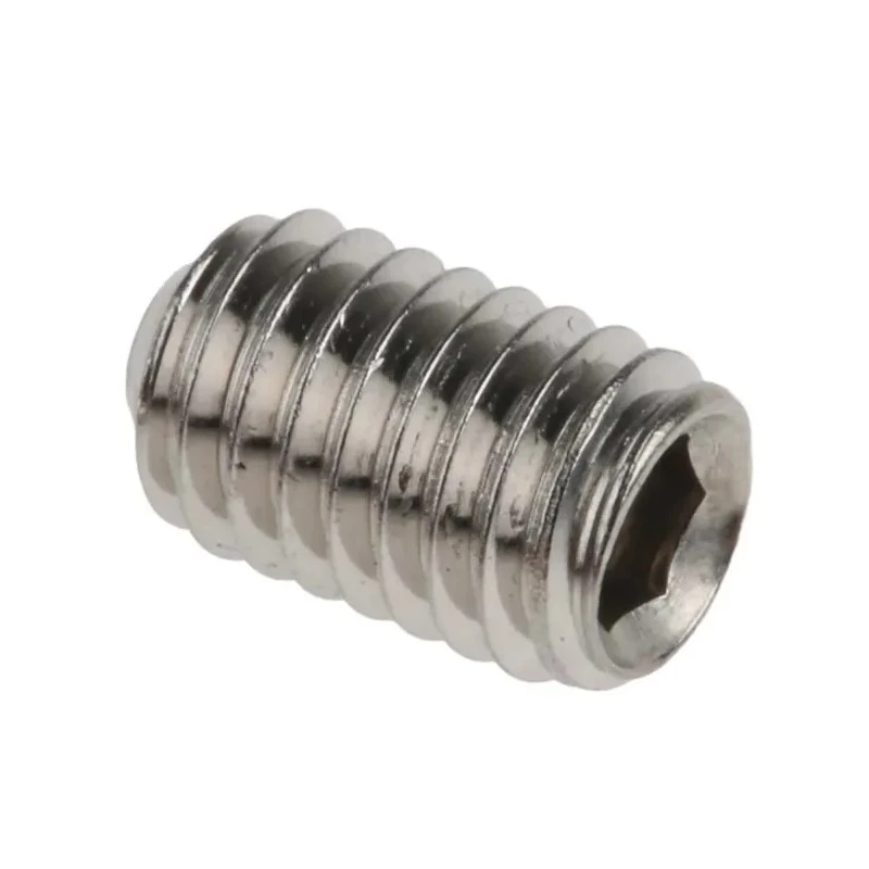 RS PRO Stainless Steel M5 x 8 mm Plain Cup Grub Screw DIN 916 187-0743