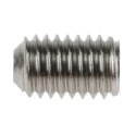 RS PRO Stainless Steel M5 x 8 mm Plain Cup Grub Screw DIN 916 187-0743