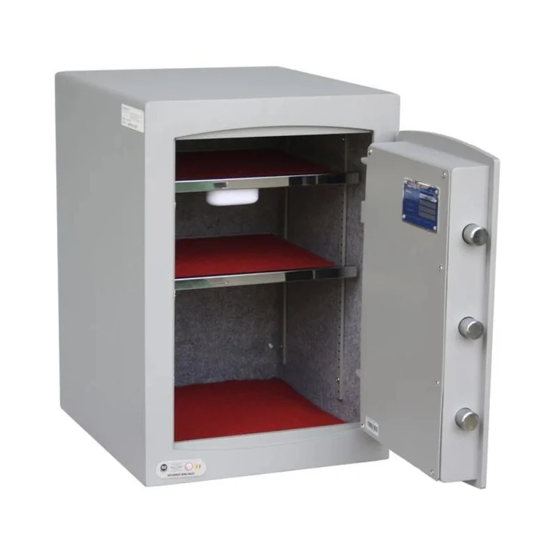 Securikey Electronic Safe 67L Capacity, Electronic Lock, Interior Light, Metallic Dark Grey RAL7001 SFMV-2ZE-S-S2
