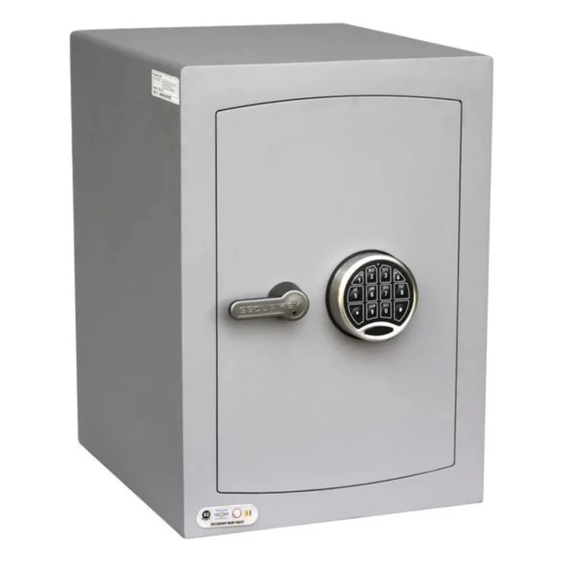 Securikey Electronic Safe 67L Capacity, Electronic Lock, Interior Light, Metallic Dark Grey RAL7001 SFMV-2ZE-S-S2