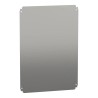Schneider Electric Galvanised Steel Zinc Bichromated Mounting Plate 450mm W x 650mm L NSYMM75
