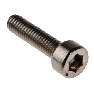 RS PRO Plain Stainless Steel Hex Socket Cap Screw M3 x 12 mm DIN 912 Grade A 187-1229