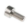 RS PRO Plain Stainless Steel Hex Socket Cap Screw, Hex Socket, M4 x 8 mm 187-1241