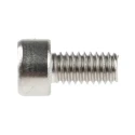 RS PRO Plain Stainless Steel Hex Socket Cap Screw, Hex Socket, M4 x 8 mm 187-1241