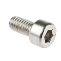 RS PRO Plain Stainless Steel Hex Socket Cap Screw, Hex Socket, M4 x 8 mm 187-1241