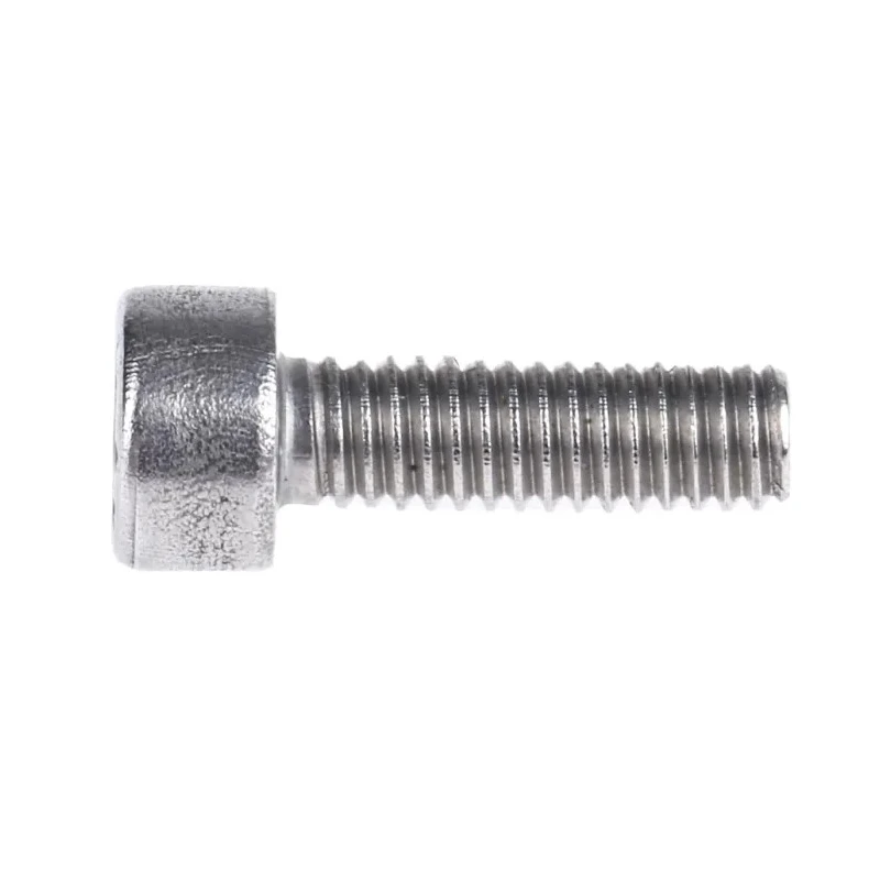RS PRO Plain Stainless Steel Hex Socket Cap Screw M4 x 12 mm 187-1257