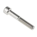 RS PRO Plain Stainless Steel Hex Socket Cap Screw M8 Diameter 50 mm Length DIN 912 Standard 187-1538