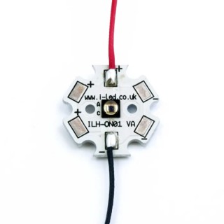 Intelligent LED Solutions OSLON Black 1 PowerStar IR LED Surface Package 850 nm Peak Wavelength ILH-IN01-85SL-SC211-WIR200.