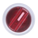 RS Pro 3 Position Illuminated Selector Switch Head, 22 mm Cutout Diameter, Red Handle, IP65 Rated 188-1166