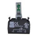 RS PRO Light Block 240V AC Red LED Light 188-1192