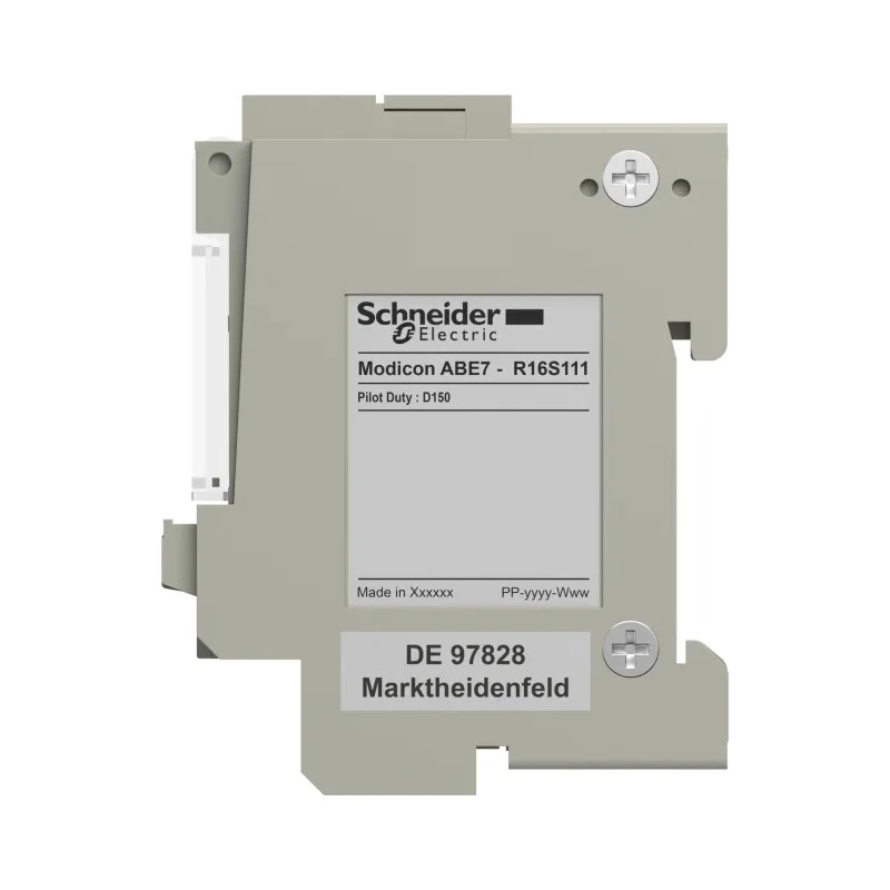 Schneider Electric Telefast Series Electromechanical Relay for Quantum Automation Platform ABE7R16S111