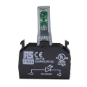 RS PRO LED Light Block 240V AC Amber LED Illumination RS PRO Series 188-1198