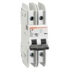 Lovato Electric Miniature Circuit Breaker 2-Pole 32A Type C 400V AC 125V DC 10 kA Breaking Capacity P1MB