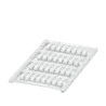 Phoenix Contact UCT-WMC0 Clip-On Cable Marker White, 2 mm to 2.9 mm Cable Diameter, Polycarbonate 0830780