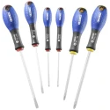 Expert by Facom Phillips, Slotted Standard Screwdriver Set, 6-Piece E160902