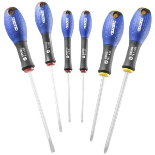 Expert by Facom Phillips, Slotted Standard Screwdriver Set, 6-Piece E160902