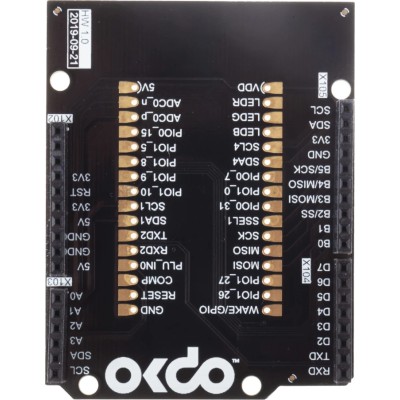 Okdo Development Kit Accessory Passive PCB Board with Arduino UNO Outline OKLPC5569R0-IB