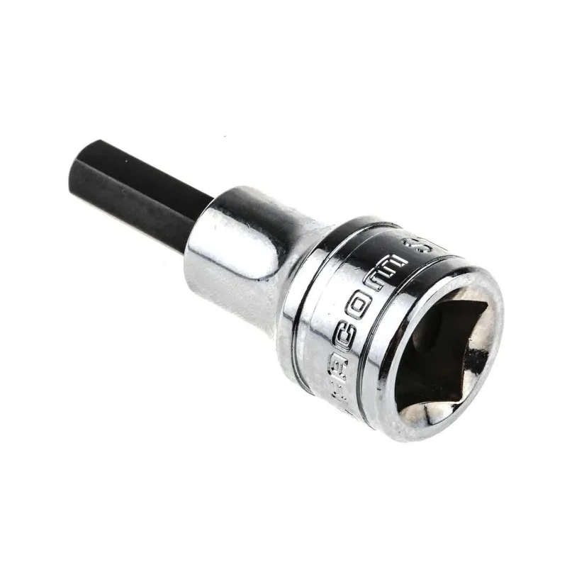 Facom 1/2 in Hex Socket Chrome Steel 60mm Overall STM.8