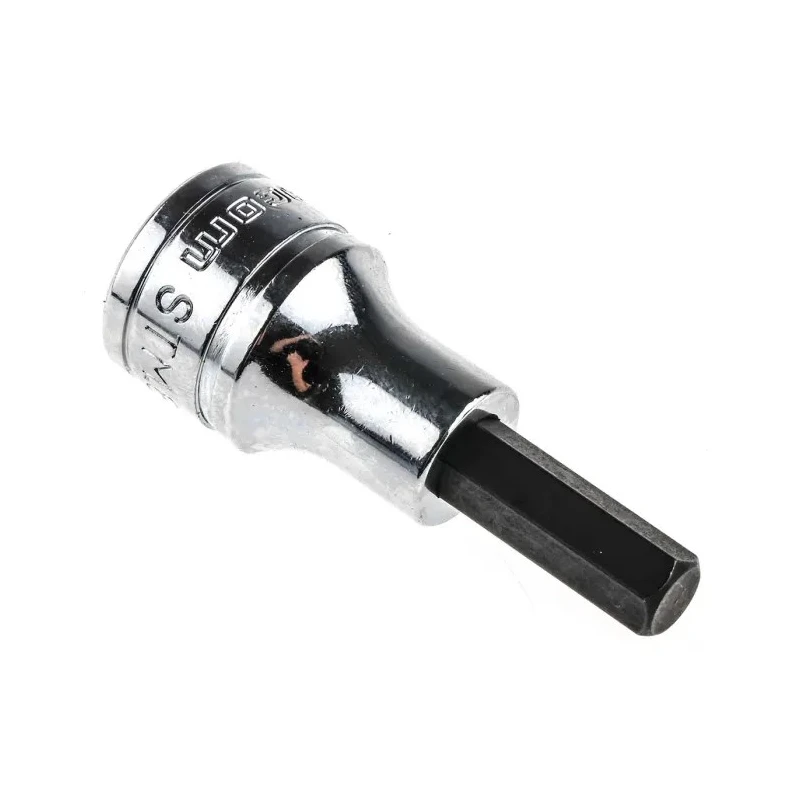 Facom 1/2 in Hex Socket Chrome Steel 60mm Overall STM.8