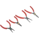 Facom 4-Piece Circlip Plier Set, Comfort Grip Steel Handles, ESD Safe, 418mm Overall Length MODM.PCSN
