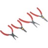 Facom 4-Piece Circlip Plier Set, Comfort Grip Steel Handles, ESD Safe, 418mm Overall Length MODM.PCSN