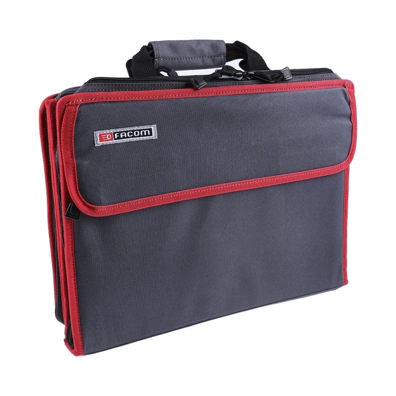 Facom Hydrocarbons Resistant Anti Impact Tool Case, Grey, 430mm x 320mm x 130mm BS.12