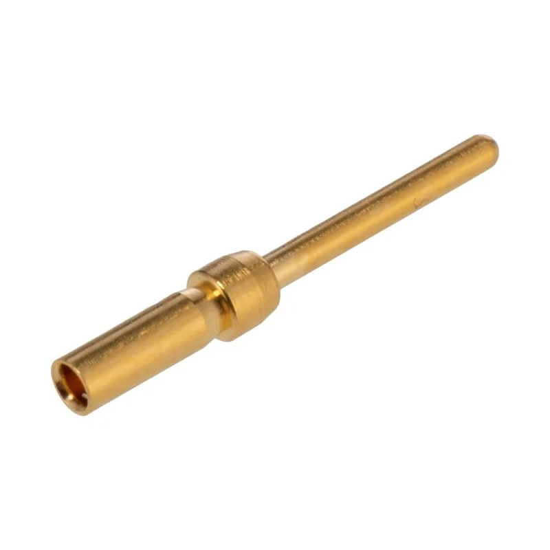 Phoenix Contact Male Crimp Contact, 1 mm Contact Size, Wire Size 0.14 to 0.56 mm², Copper Zinc Alloy, Gold Nickel 1597862