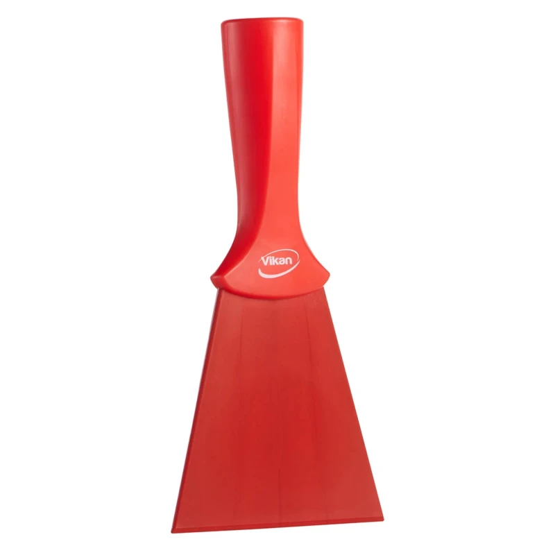 Vikan Nylon Plastic Hand Scraper, Overall Length 205mm, Blade Width 100mm, Food Processing Safe, Model 40124