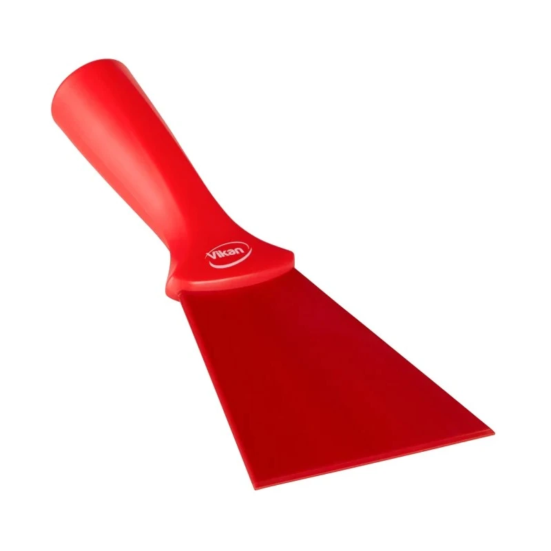 Vikan Nylon Plastic Hand Scraper, Overall Length 205mm, Blade Width 100mm, Food Processing Safe, Model 40124