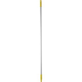 Vikan Yellow Polypropylene Anodised Aluminium Mop Handle 1.46 m Euro Threaded 29596