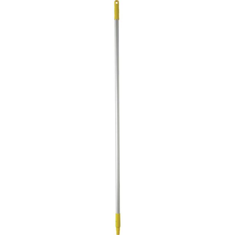 Vikan Yellow Polypropylene Anodised Aluminium Mop Handle 1.46 m Euro Threaded 29596