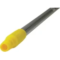 Vikan Yellow Polypropylene Anodised Aluminium Mop Handle 1.46 m Euro Threaded 29596