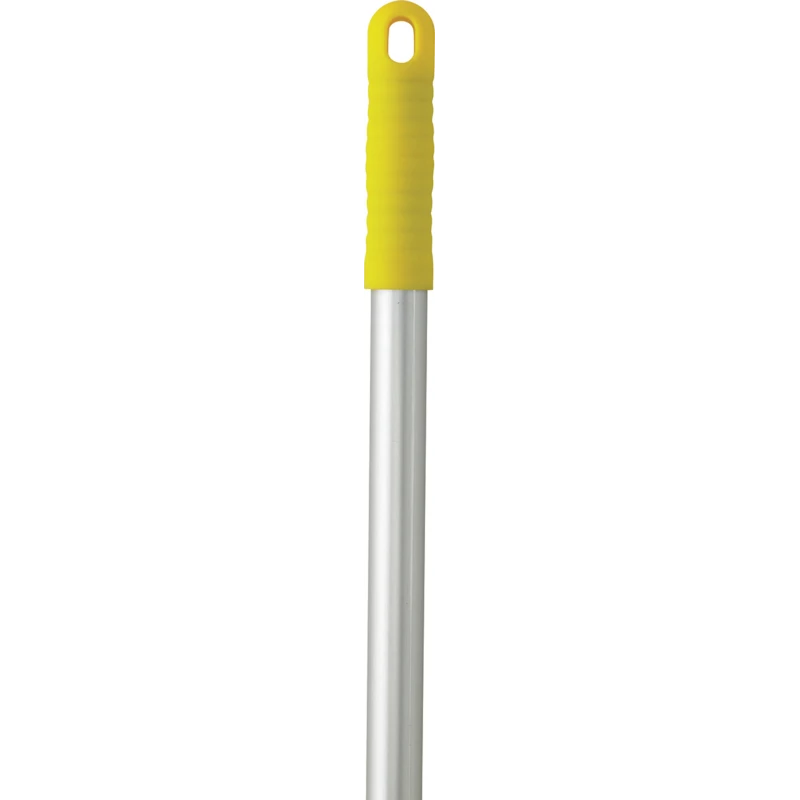 Vikan Yellow Polypropylene Anodised Aluminium Mop Handle 1.46 m Euro Threaded 29596