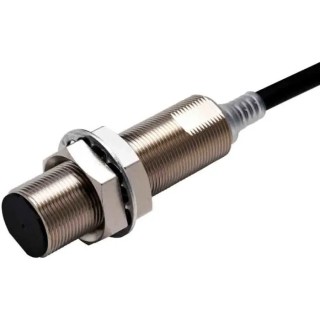 Omron Threaded Barrel Inductive Proximity Sensor M18 x 1 30V DC 12 mm Detection PNP Output E2E-X12B1TL18 2M