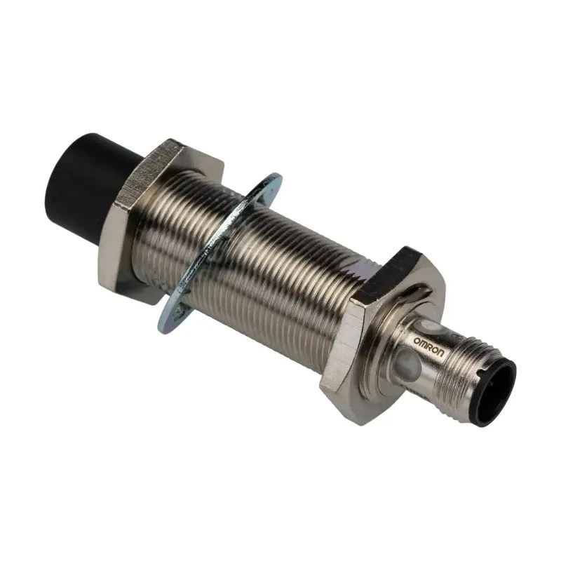 Omron Threaded Barrel Inductive Proximity Sensor M18 PNP 30V DC 30 mm Detection Range E2E-X30MB1TL18-M1