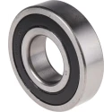 RS PRO Single Row Deep Groove Ball Bearing Sealed 40 mm ID, 90 mm OD, 23 mm Width Steel Cage 6308-2RS/C3