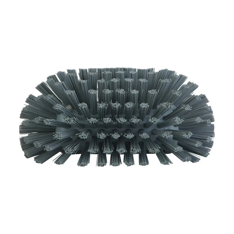 Vikan Hard Bristle Grey Scrubbing Brush, 40 mm Bristle Length, Polyethylene Terephthalate Bristle Material 703788