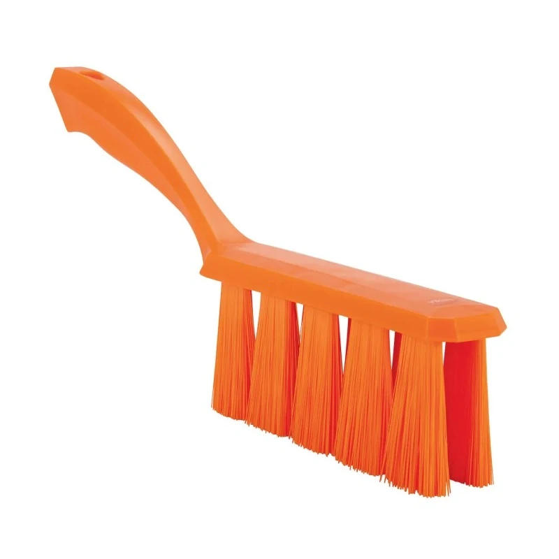 Vikan Orange Hand Brush with 57 mm Bristle Length, 35 mm Width, 330 mm Length, Model 45857