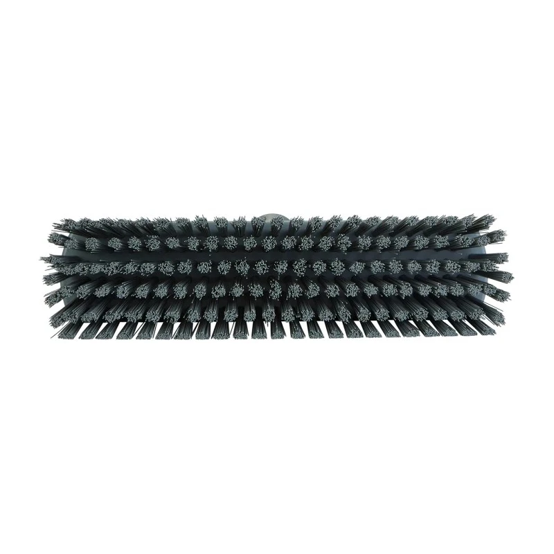 Vikan Hard Bristle Grey Scrubbing Brush, 46 mm Bristle Length, Polyethylene Terephthalate Bristle Material, Model 706088