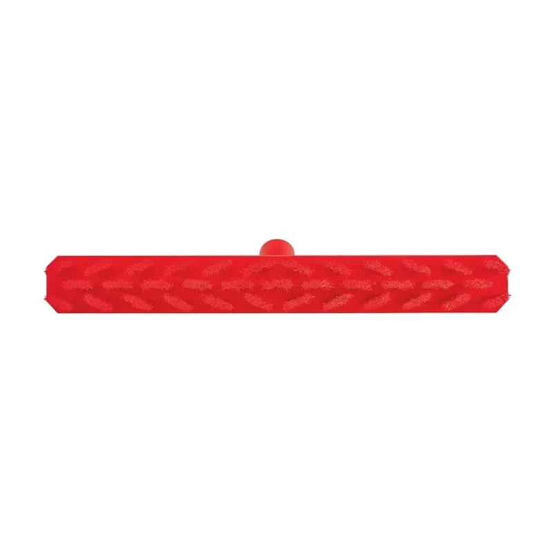 Vikan Red Scrubbing Brush Polyester Bristle Material 37 mm Bristle Length 50 mm Width 400 mm Length 75 mm Height 70644