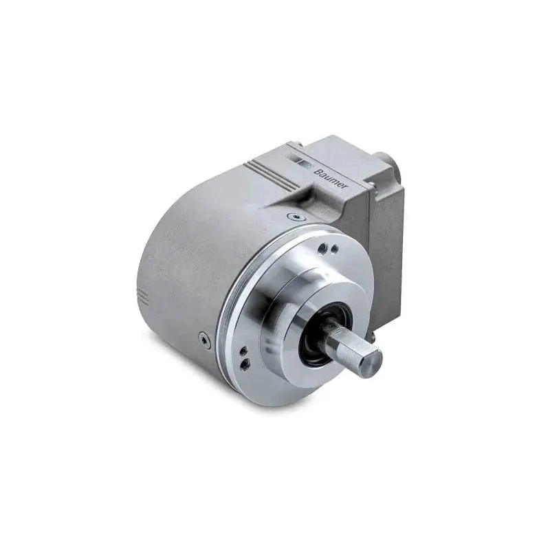 Baumer Optical Absolute Encoder, Ethernet IP Signal, Solid Shaft 10 mm, IP65, 30V Supply, Clamp Mount EAL580