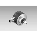 Baumer Magnetic Absolute Encoder 30V dc, Push Pull Signal, Solid Shaft 10 mm, Clamping Flange Mount EAM580