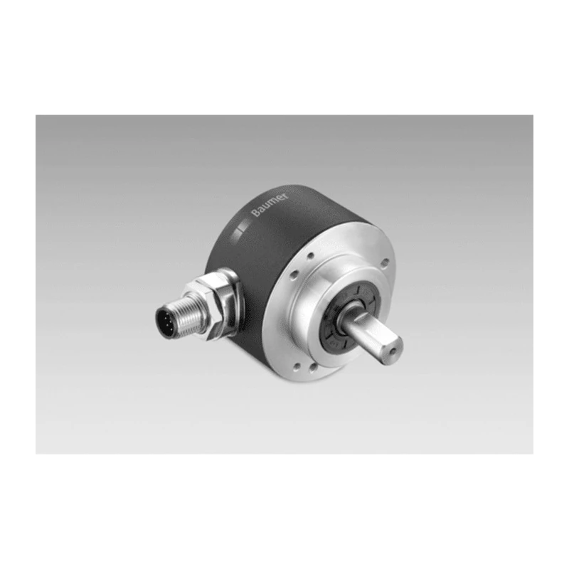 Baumer Magnetic Absolute Encoder 30V dc, Push Pull Signal, Solid Shaft 10 mm, Clamping Flange Mount EAM580