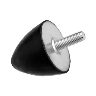 RS PRO M10 Thread Anti-Vibration Mount Bump Stop with 184 kg Compression Load, 50 mm OD, 50 mm Height 189-3222