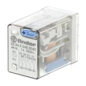 Finder Power Relay 48V DC Coil 7A Switching Current 4PDT Silver Alloy Contacts 55.34.9.048.0040