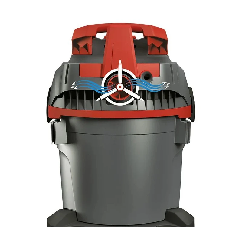 Starmix 14445 PZ Professional Floor Vacuum Cleaner 1.4 kW Power, 45L Tank Capacity, 12m Cable, Grey 016283