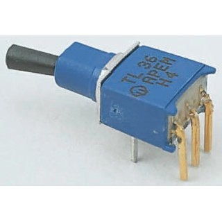 APEM Toggle Switch PCB Mount On-On SPST Through Hole Terminal 20V DC 20V AC TL36W004000