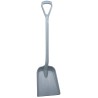Vikan Shovel D Grip Polypropylene Handle and Blade Grey 271 mm Blade Width 327 mm Blade Length 1040 mm 562588